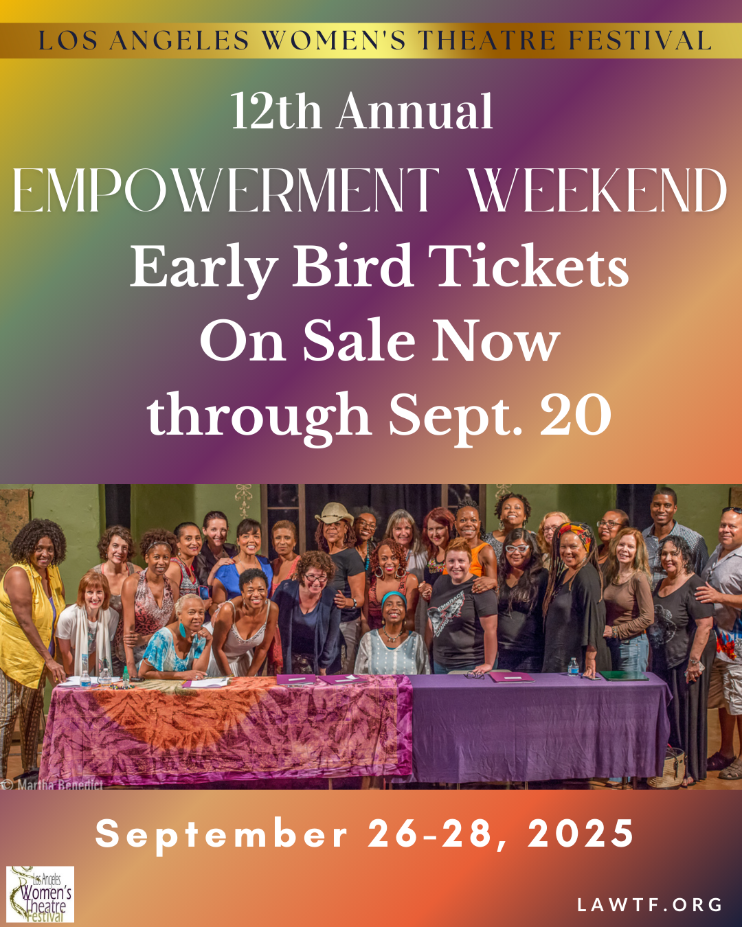 EW Early Bird Tickets on Sale Now through Sept. 20
